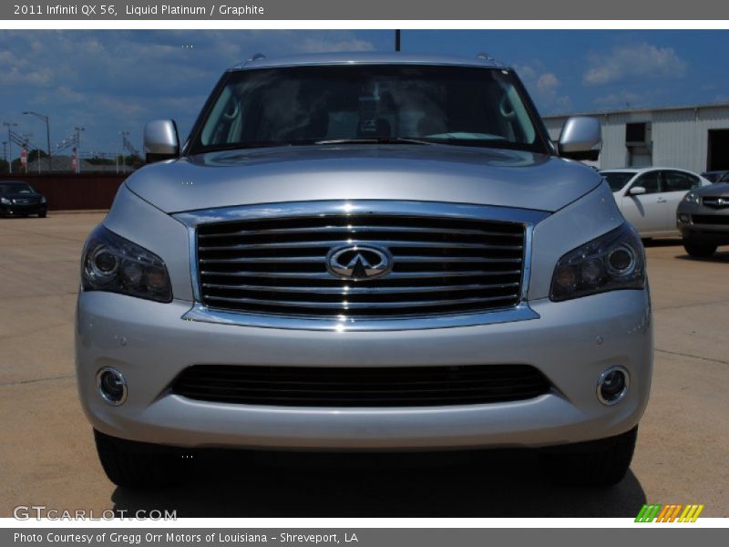 Liquid Platinum / Graphite 2011 Infiniti QX 56