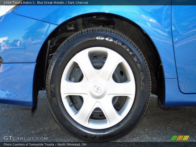 Blue Streak Metallic / Dark Charcoal 2009 Toyota Matrix S