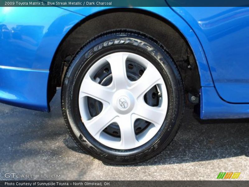 Blue Streak Metallic / Dark Charcoal 2009 Toyota Matrix S