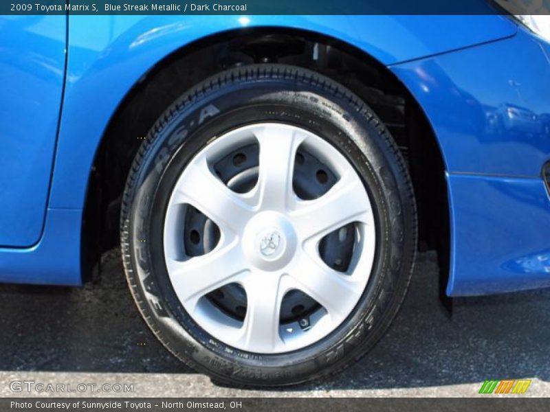 Blue Streak Metallic / Dark Charcoal 2009 Toyota Matrix S