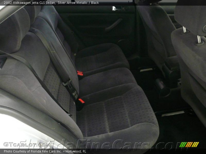 Silver Arrow Metallic / Black 2002 Volkswagen Jetta GLS Sedan