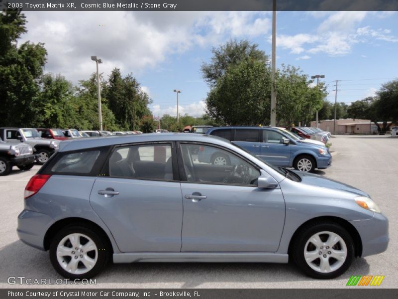 Cosmic Blue Metallic / Stone Gray 2003 Toyota Matrix XR