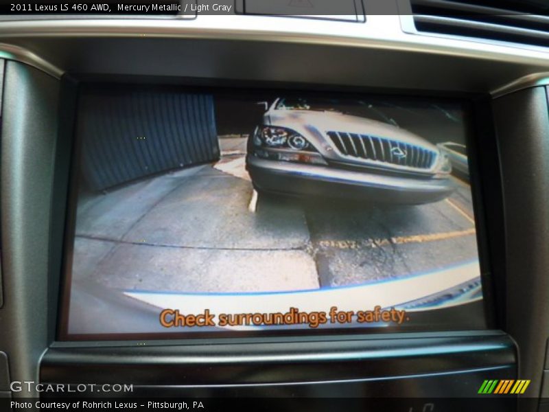 Mercury Metallic / Light Gray 2011 Lexus LS 460 AWD