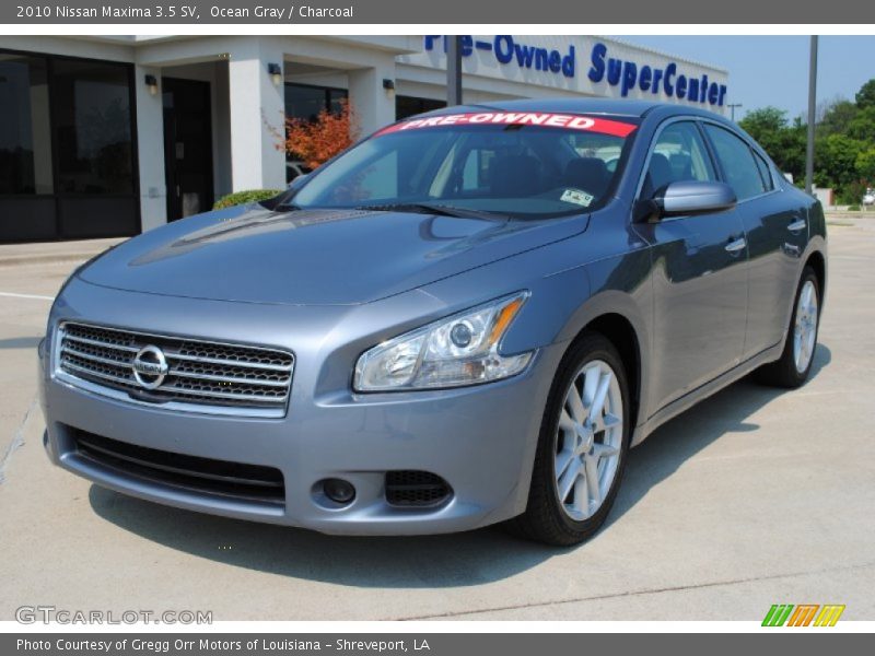 Ocean Gray / Charcoal 2010 Nissan Maxima 3.5 SV