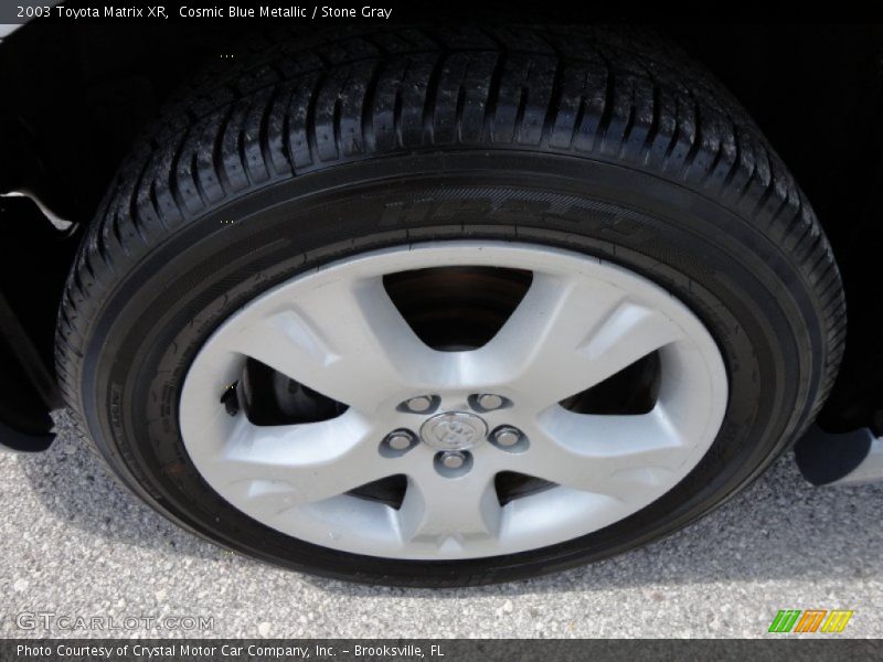 Cosmic Blue Metallic / Stone Gray 2003 Toyota Matrix XR