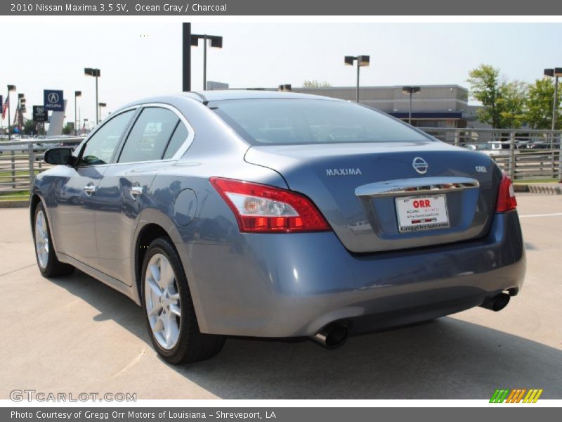 Ocean Gray / Charcoal 2010 Nissan Maxima 3.5 SV