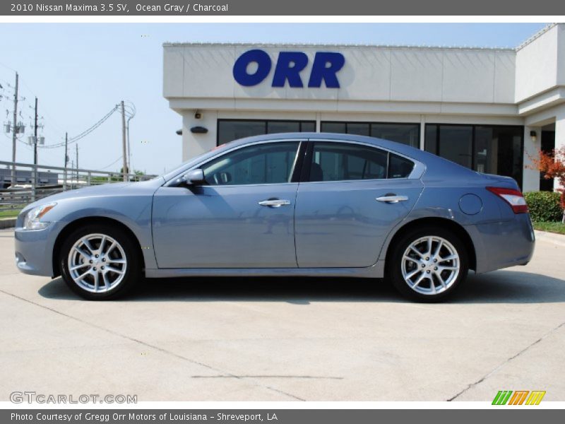 Ocean Gray / Charcoal 2010 Nissan Maxima 3.5 SV