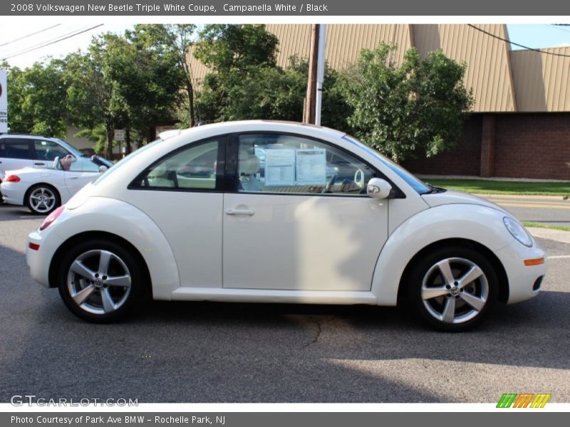  2008 New Beetle Triple White Coupe Campanella White