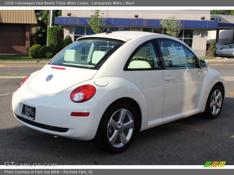 Campanella White / Black 2008 Volkswagen New Beetle Triple White Coupe