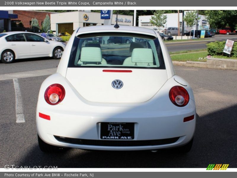 Campanella White / Black 2008 Volkswagen New Beetle Triple White Coupe