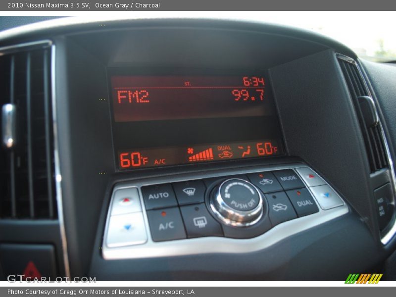 Ocean Gray / Charcoal 2010 Nissan Maxima 3.5 SV