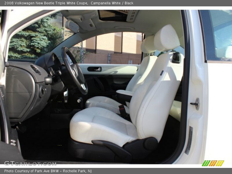  2008 New Beetle Triple White Coupe Black Interior