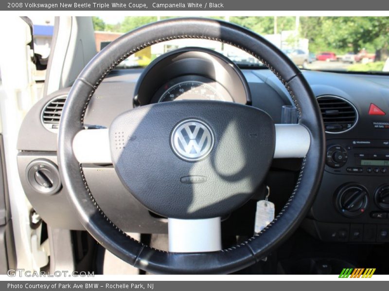 Campanella White / Black 2008 Volkswagen New Beetle Triple White Coupe
