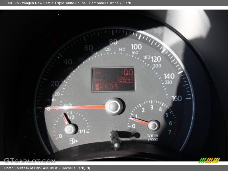 Campanella White / Black 2008 Volkswagen New Beetle Triple White Coupe