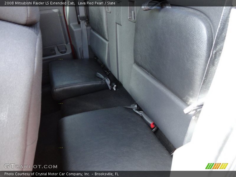 Lava Red Pearl / Slate 2008 Mitsubishi Raider LS Extended Cab