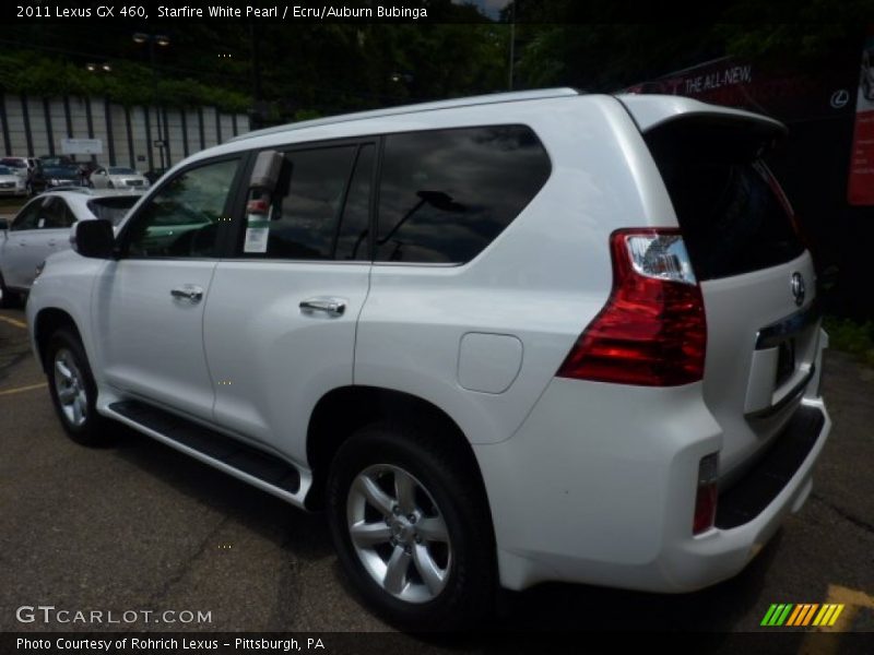 Starfire White Pearl / Ecru/Auburn Bubinga 2011 Lexus GX 460