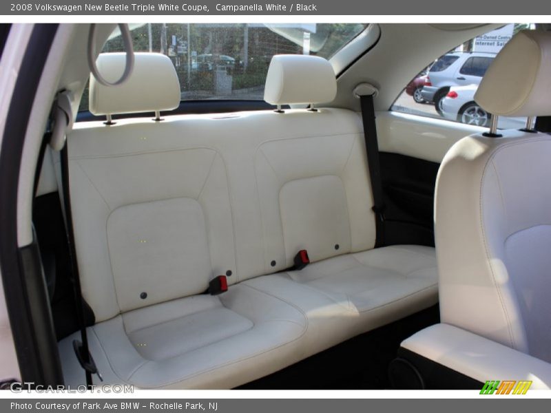  2008 New Beetle Triple White Coupe Black Interior