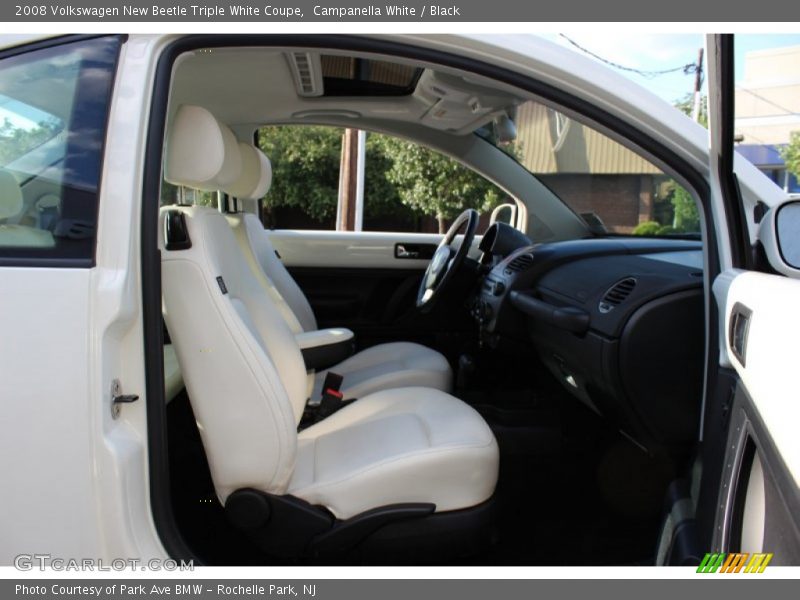 Campanella White / Black 2008 Volkswagen New Beetle Triple White Coupe