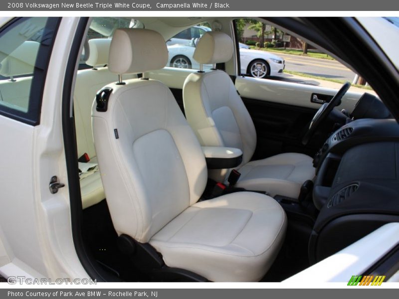 Campanella White / Black 2008 Volkswagen New Beetle Triple White Coupe