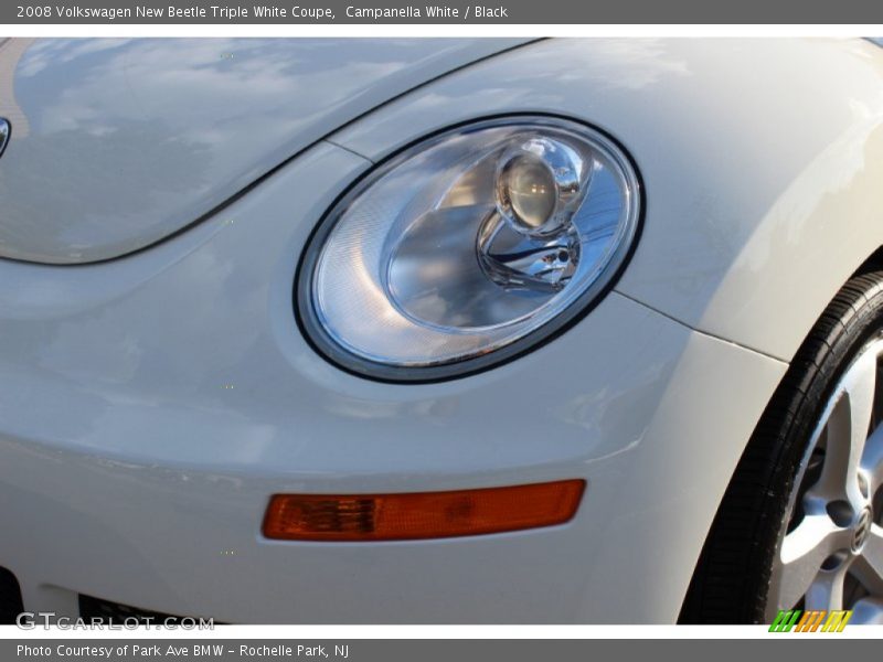 Campanella White / Black 2008 Volkswagen New Beetle Triple White Coupe