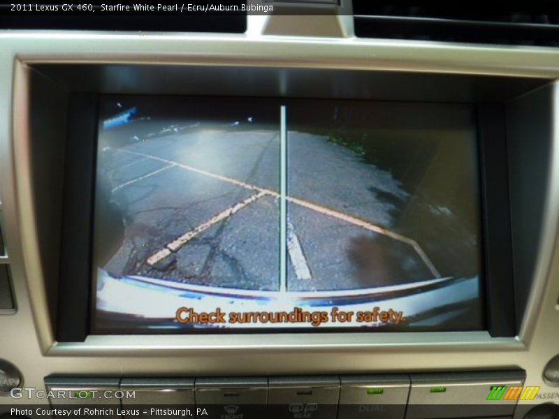 Starfire White Pearl / Ecru/Auburn Bubinga 2011 Lexus GX 460