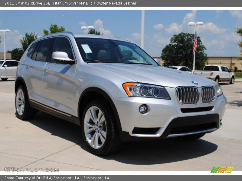  2011 X3 xDrive 35i Titanium Silver Metallic