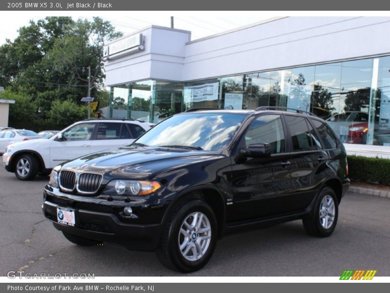Jet Black / Black 2005 BMW X5 3.0i