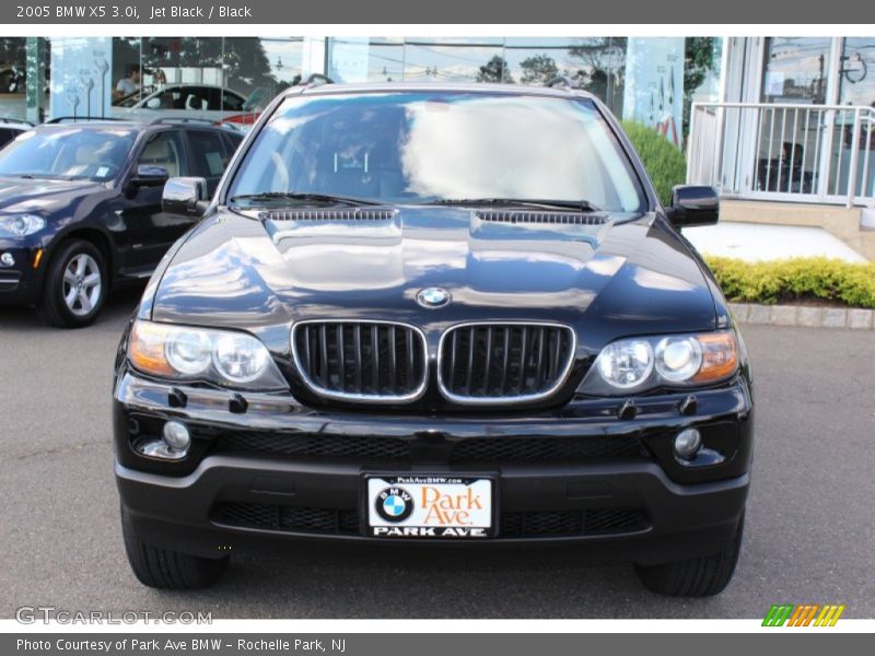 Jet Black / Black 2005 BMW X5 3.0i