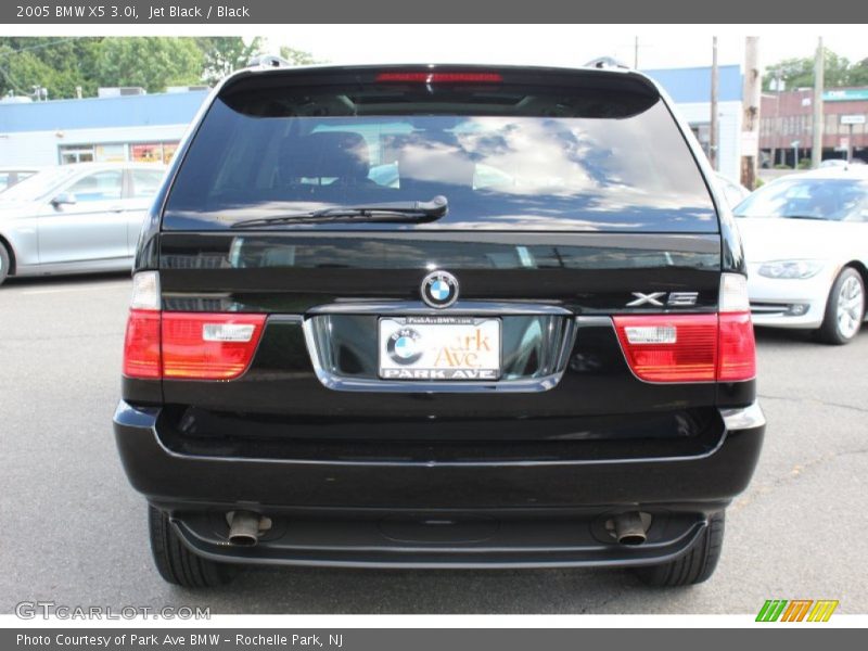 Jet Black / Black 2005 BMW X5 3.0i