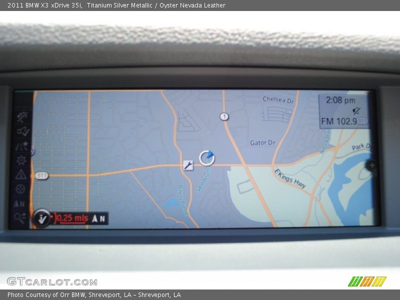 Navigation of 2011 X3 xDrive 35i