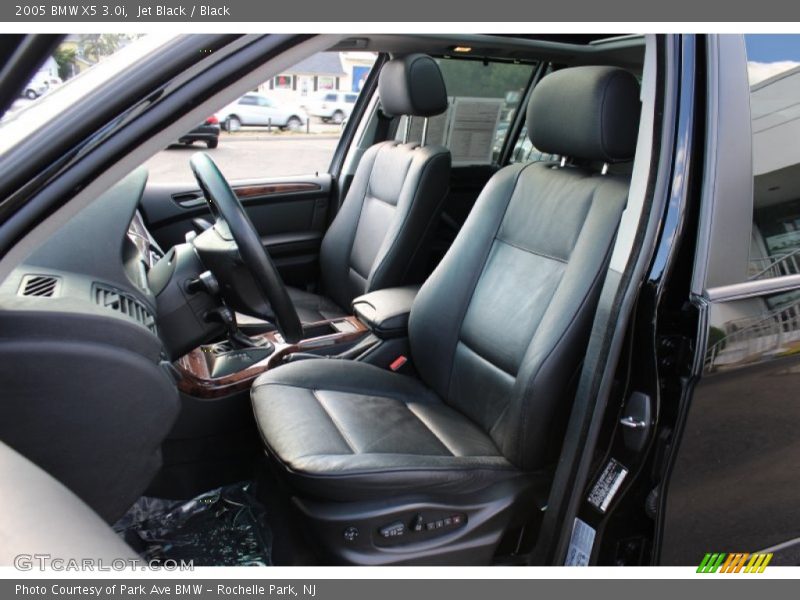 Jet Black / Black 2005 BMW X5 3.0i