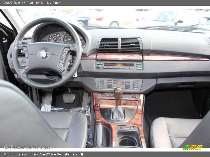 Jet Black / Black 2005 BMW X5 3.0i