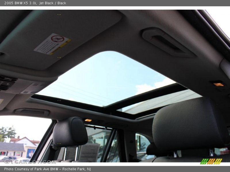 Jet Black / Black 2005 BMW X5 3.0i