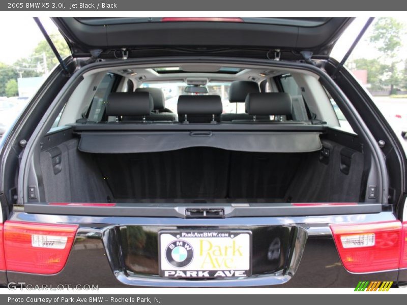 Jet Black / Black 2005 BMW X5 3.0i