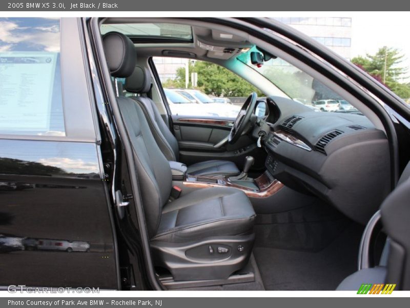 Jet Black / Black 2005 BMW X5 3.0i