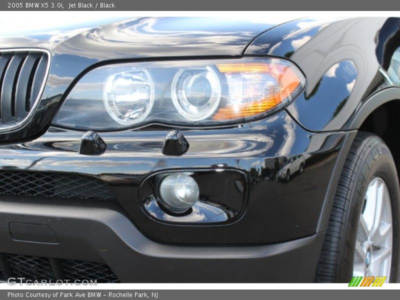 Jet Black / Black 2005 BMW X5 3.0i