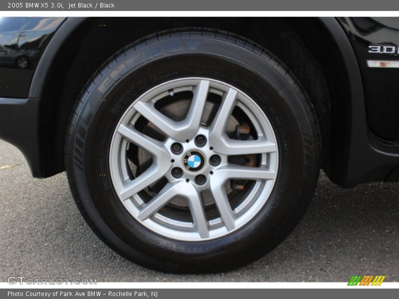 Jet Black / Black 2005 BMW X5 3.0i