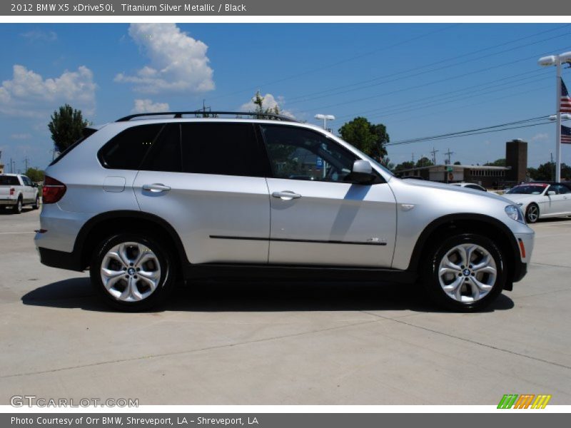  2012 X5 xDrive50i Titanium Silver Metallic