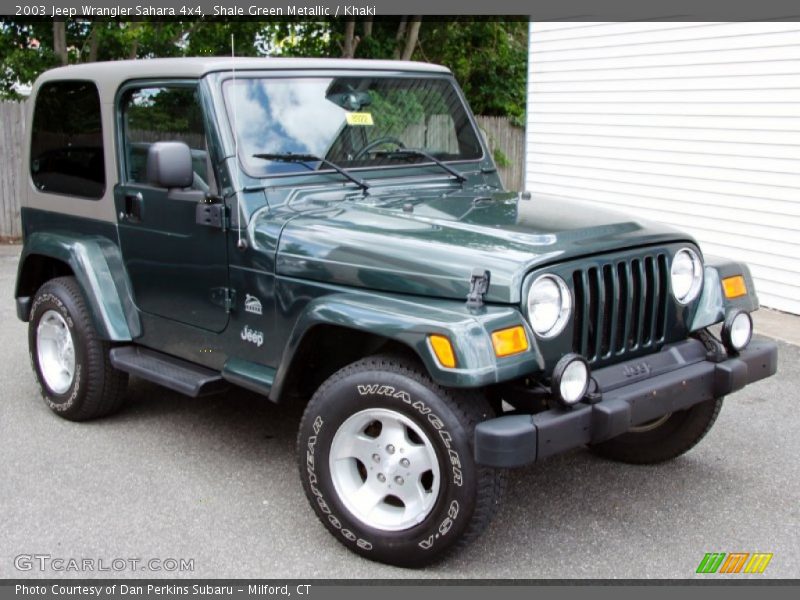 Front 3/4 View of 2003 Wrangler Sahara 4x4