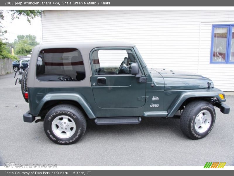  2003 Wrangler Sahara 4x4 Shale Green Metallic