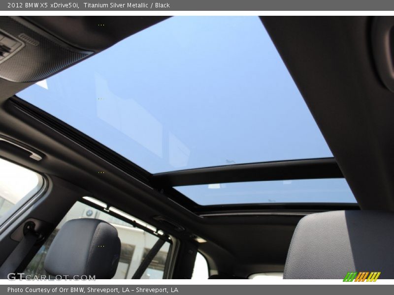 Sunroof of 2012 X5 xDrive50i