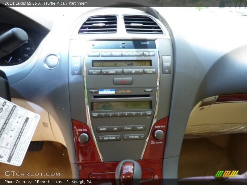 Truffle Mica / Parchment 2011 Lexus ES 350