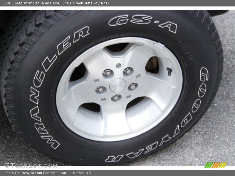  2003 Wrangler Sahara 4x4 Wheel