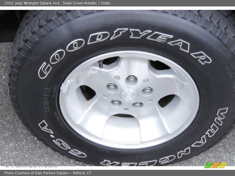  2003 Wrangler Sahara 4x4 Wheel