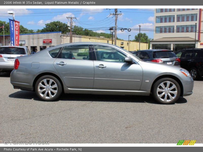 Liquid Platinum Metallic / Graphite 2006 Infiniti M 35x Sedan