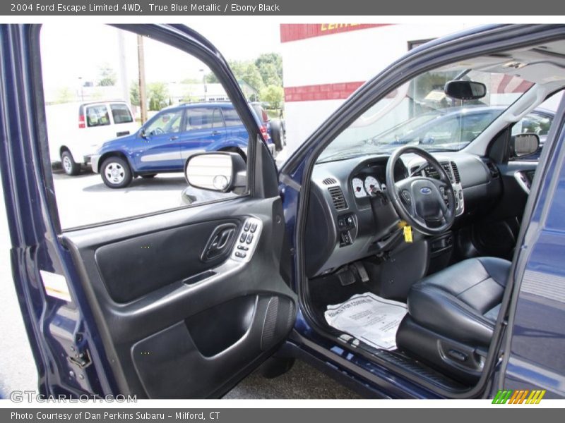 True Blue Metallic / Ebony Black 2004 Ford Escape Limited 4WD