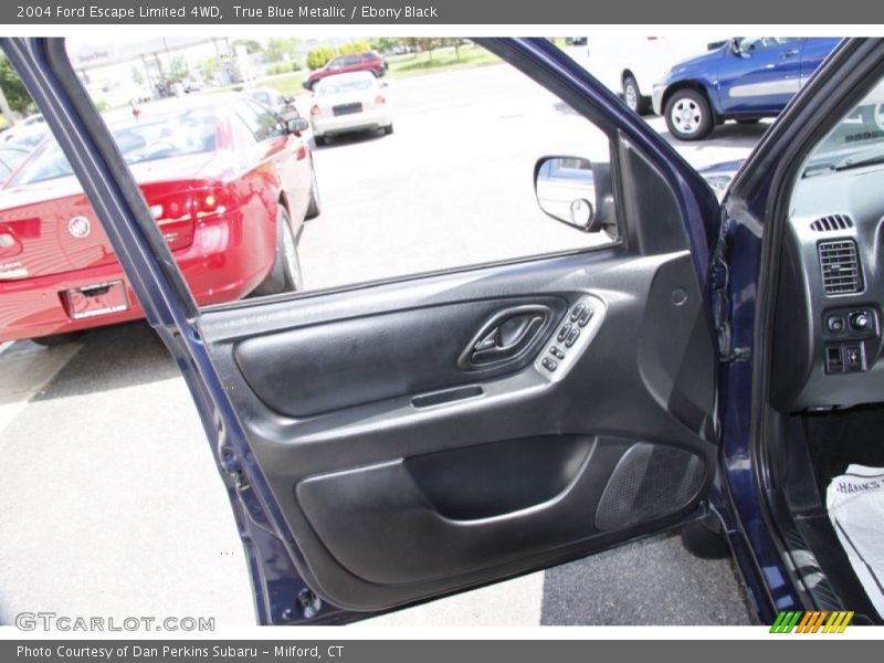 True Blue Metallic / Ebony Black 2004 Ford Escape Limited 4WD