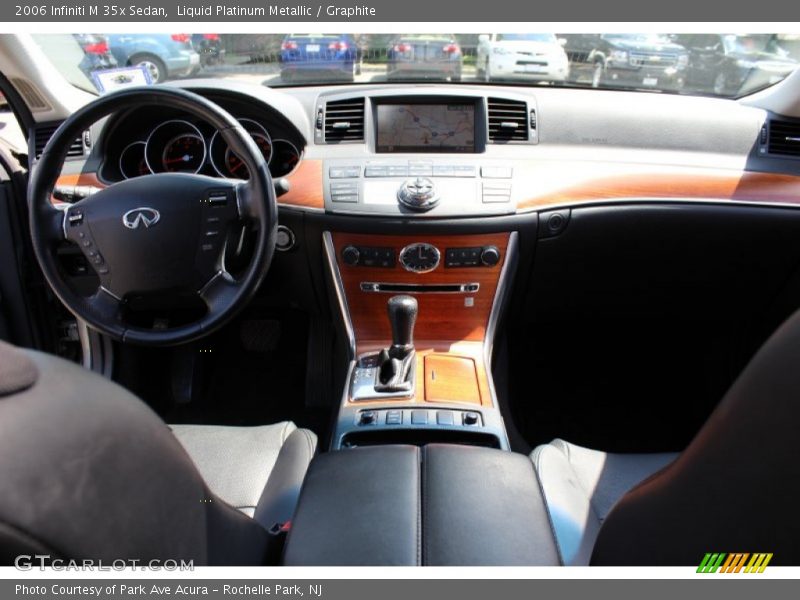 Liquid Platinum Metallic / Graphite 2006 Infiniti M 35x Sedan