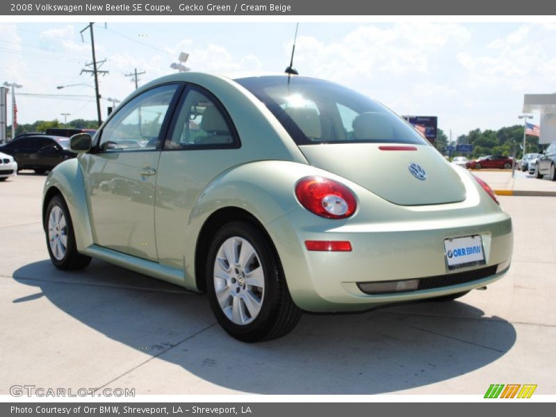 Gecko Green / Cream Beige 2008 Volkswagen New Beetle SE Coupe