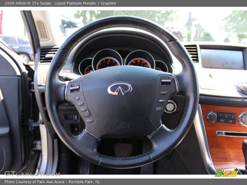 Liquid Platinum Metallic / Graphite 2006 Infiniti M 35x Sedan